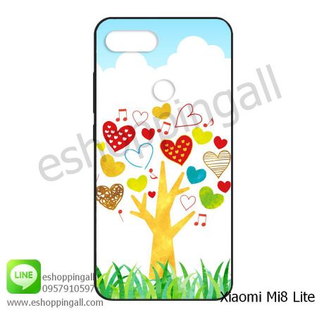 MXI-008A118 Xiaomi Mi8 Lite เคสมือถือเสี่ยวมี่ยางนิ่มพิมพ์ลาย