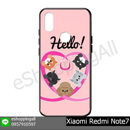 MXI-015A111 Xiaomi Redmi Note 7 เคสมือถือเสี่ยวมี่แบบยางนิ่มพิมพ์ลาย