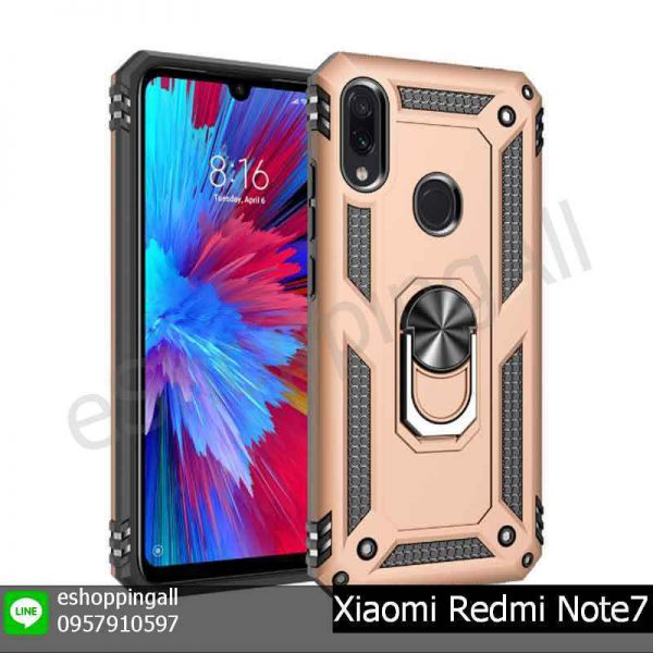 MXI-015A405 Xiaomi Redmi Note 7 เคสมือถือเสี่ยวมี่กันกระแทก พร้อมแหวนแม่เหล็ก