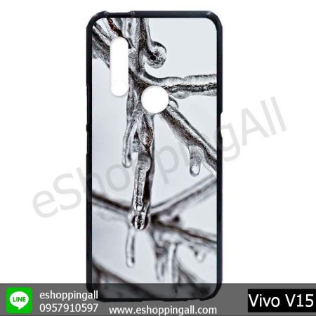 MVI-007A101 Vivo V15 เคสมือถือวีโว่แบบยางนิ่มพิมพ์ลาย