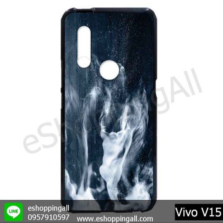 MVI-007A105 Vivo V15 เคสมือถือวีโว่แบบยางนิ่มพิมพ์ลาย