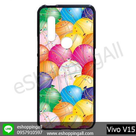 MVI-007A111 Vivo V15 เคสมือถือวีโว่แบบยางนิ่มพิมพ์ลาย