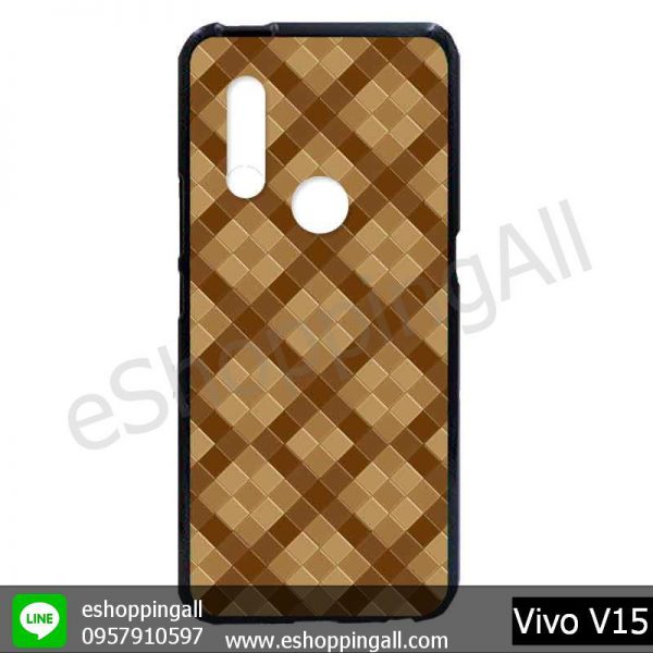 MVI-007A114 Vivo V15 เคสมือถือวีโว่แบบยางนิ่มพิมพ์ลาย