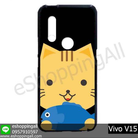 MVI-007A118 Vivo V15 เคสมือถือวีโว่แบบยางนิ่มพิมพ์ลาย