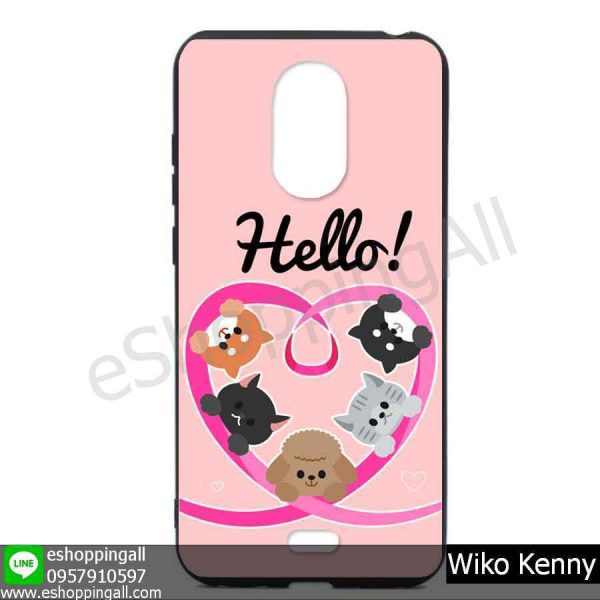 MWI-017A101 Wiko Kenny เคสมือถือวีโก้แบบยางนิ่มพิมพ์ลาย