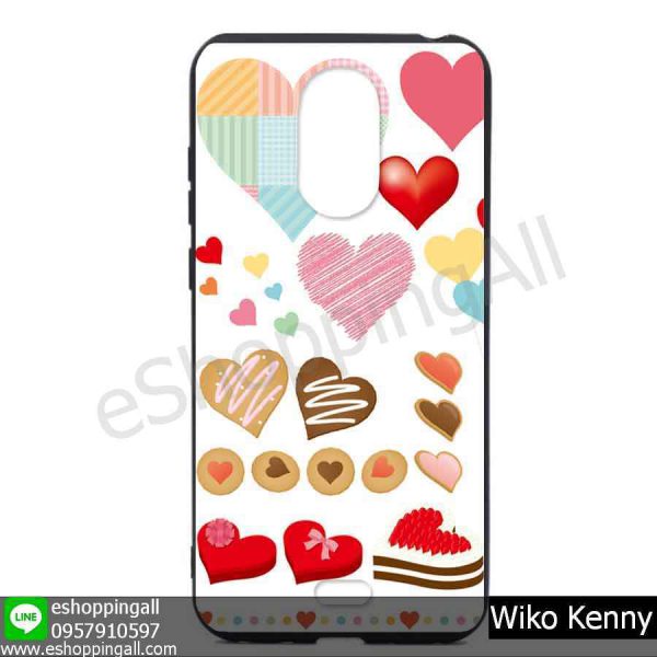 MWI-017A102 Wiko Kenny เคสมือถือวีโก้แบบยางนิ่มพิมพ์ลาย