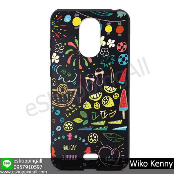 MWI-017A103 Wiko Kenny เคสมือถือวีโก้แบบยางนิ่มพิมพ์ลาย