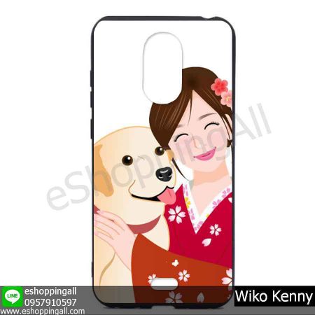 MWI-017A114 Wiko Kenny เคสมือถือวีโก้แบบยางนิ่มพิมพ์ลาย