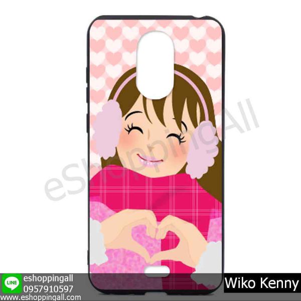 MWI-017A116 Wiko Kenny เคสมือถือวีโก้แบบยางนิ่มพิมพ์ลาย