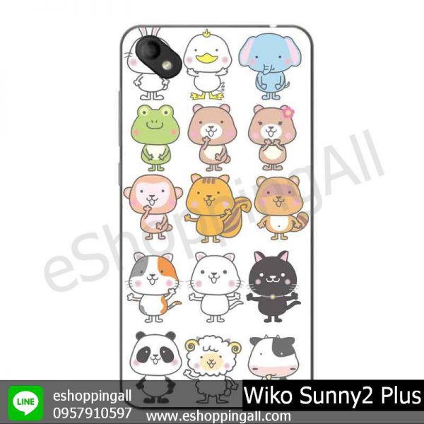 MWI-018A115 Wiko Sunny 2 Plus เคสมือถือวีโก้ซันนี่แบบยางนิ่มพิมพ์ลาย
