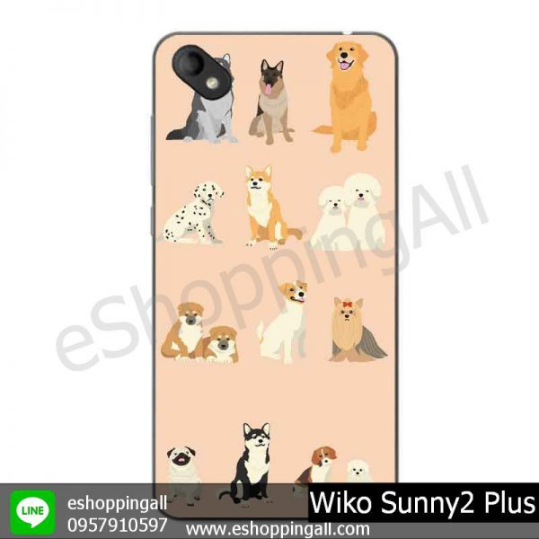 MWI-018A116 Wiko Sunny 2 Plus เคสมือถือวีโก้ซันนี่แบบยางนิ่มพิมพ์ลาย