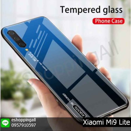 MXI-016A301 Xiaomi Mi9 Lite เคสมือถือเสี่ยวมี่แบบแข็งขอบยาง หลังอะคริลิค