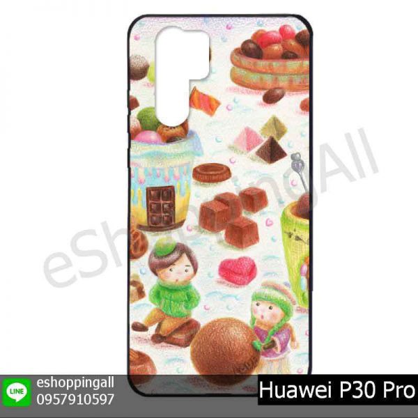 MHW-022A105 Huawei P30 Pro เคสมือถือหัวเหว่ยแบบยางพิมพ์ลาย