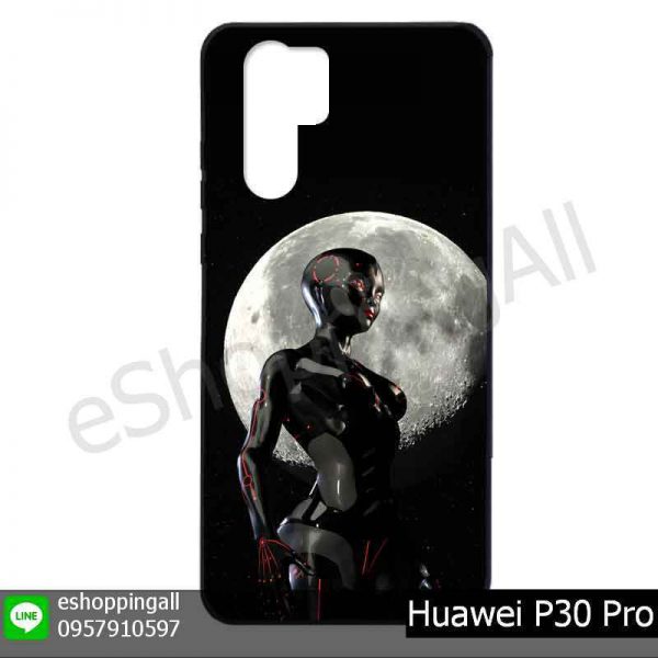 MHW-022A118 Huawei P30 Pro เคสมือถือหัวเหว่ยแบบยางพิมพ์ลาย