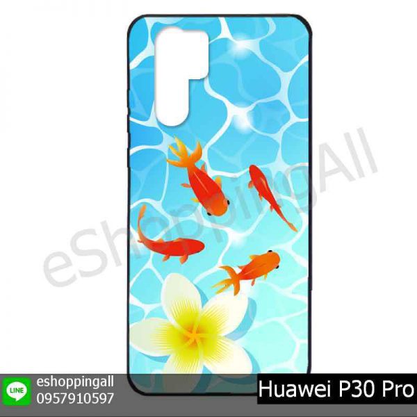 MHW-022A124 Huawei P30 Pro เคสมือถือหัวเหว่ยแบบยางพิมพ์ลาย