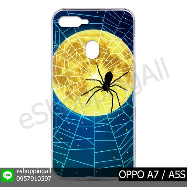 MOP-012A119 OPPO A7 / A5S เคสมือถือออปโป้แบบแข็งพิมพ์ลาย