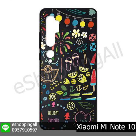 MXI-017A101 Xiaomi Mi Note 10 เคสมือถือเสี่ยวมี่แบบยางนิ่มพิมพ์ลาย