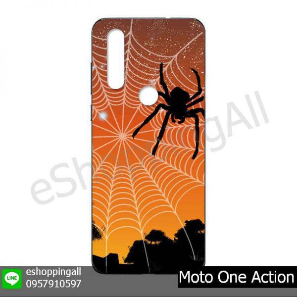 MMT-001A109 Moto One Action เคสมือถือโมโตแบบยางนิ่มพิมพ์ลาย