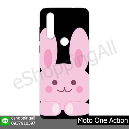 MMT-001A112 Moto One Action เคสมือถือโมโตแบบยางนิ่มพิมพ์ลาย