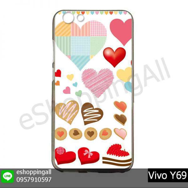 MVI-009A105 Vivo Y69 เคสมือถือวีโว่แบบยางนิ่มพิมพ์ลาย