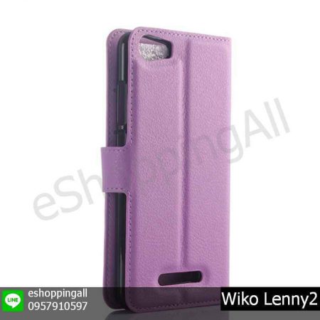 MWI-019A203 Wiko Lenny2 เคสมือถือวีโก้ฝาพับหนัง PU