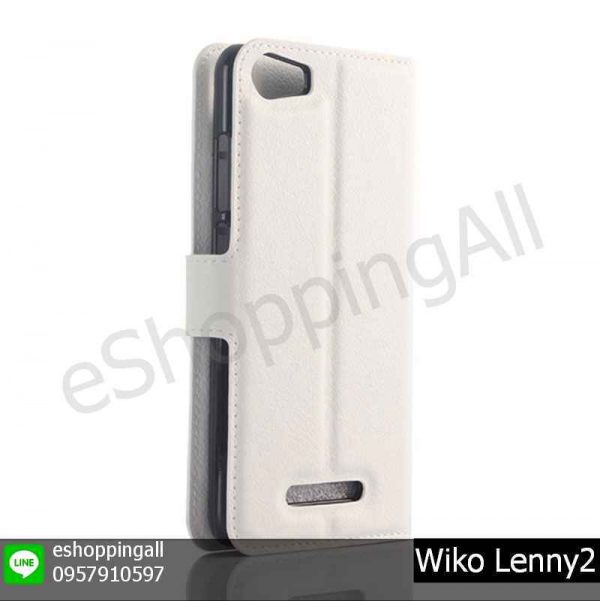 MWI-019A208 Wiko Lenny2 เคสมือถือวีโก้ฝาพับหนัง PU