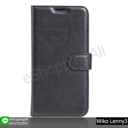 MWI-020A201 Wiko Lenny3 เคสมือถือวีโก้ฝาพับหนัง PU