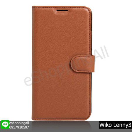 MWI-020A202 Wiko Lenny3 เคสมือถือวีโก้ฝาพับหนัง PU