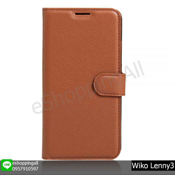 MWI-020A202 Wiko Lenny3 เคสมือถือวีโก้ฝาพับหนัง PU