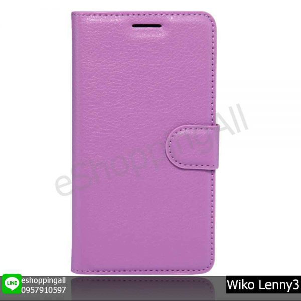 MWI-020A203 Wiko Lenny3 เคสมือถือวีโก้ฝาพับหนัง PU