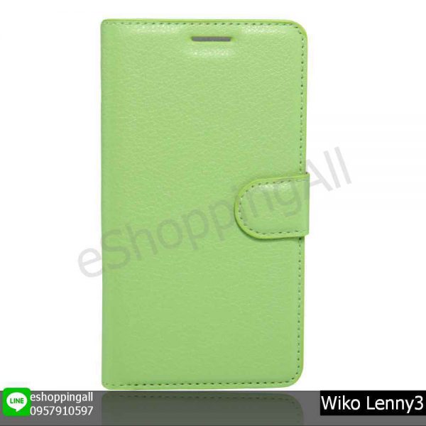 MWI-020A206 Wiko Lenny3 เคสมือถือวีโก้ฝาพับหนัง PU