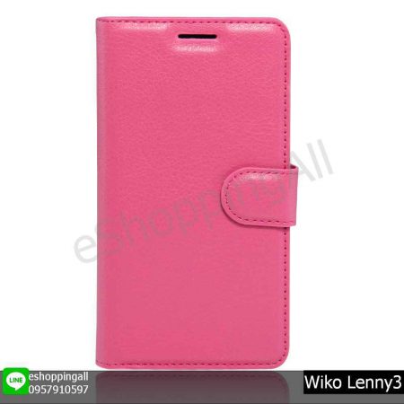 MWI-020A207 Wiko Lenny3 เคสมือถือวีโก้ฝาพับหนัง PU