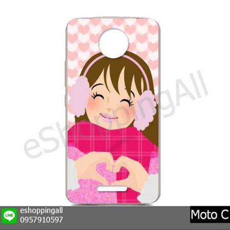 MMT-003A108 Moto C เคสมือถือโมโตยางนิ่มพิมพ์ลาย