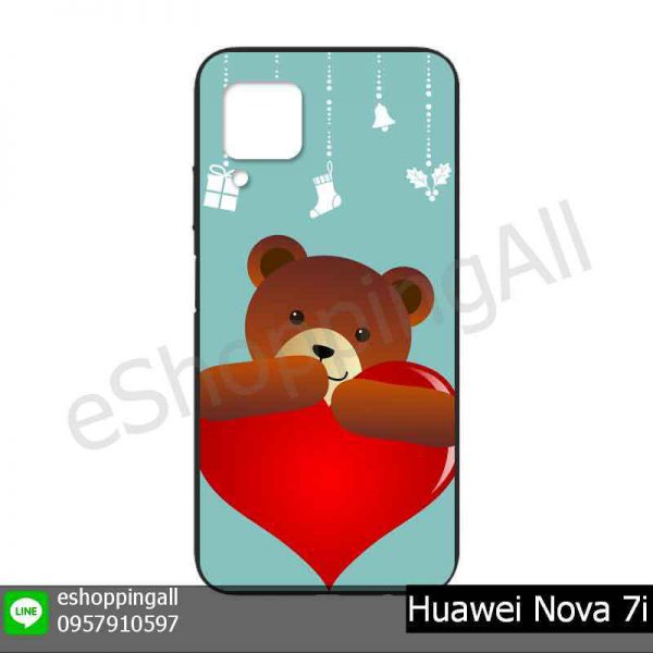 MHW-023A110 Huawei Nova 7i เคสมือถือหัวเหว่ยยางนิ่มพิมพ์ลาย