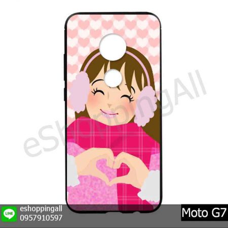 MMT-002A102 Moto G7 เคสมือถือโมโตยางนิ่มพิมพ์ลาย