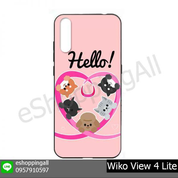 MWI-021A104 Wiko View 4 Lite เคสมือถือวีโก้แบบยางนิ่มพิมพ์ลาย