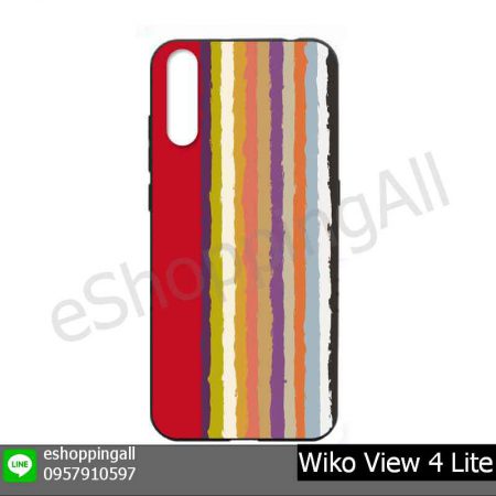 MWI-021A105 Wiko View 4 Lite เคสมือถือวีโก้แบบยางนิ่มพิมพ์ลาย