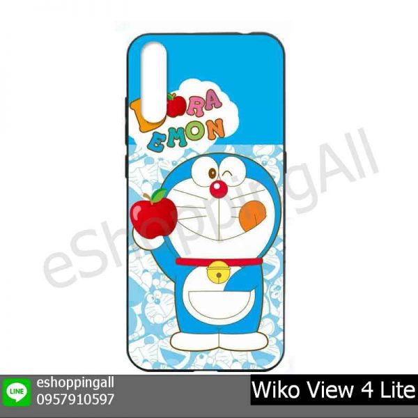 MWI-021A109 Wiko View 4 Lite เคสมือถือวีโก้แบบยางนิ่มพิมพ์ลาย