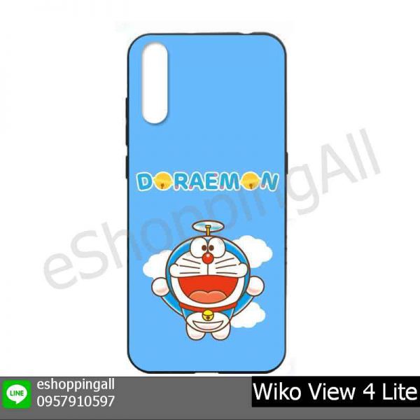 MWI-021A110 Wiko View 4 Lite เคสมือถือวีโก้แบบยางนิ่มพิมพ์ลาย