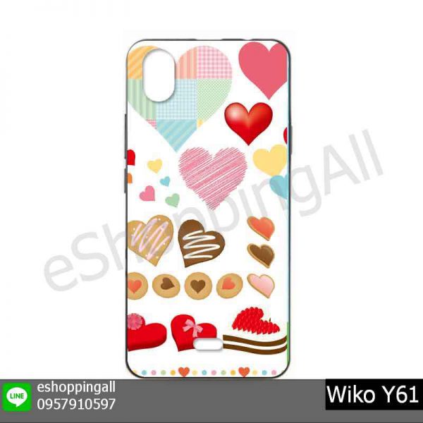 MWI-022A105 Wiko Y61 เคสมือถือวีโก้แบบยางนิ่มพิมพ์ลาย