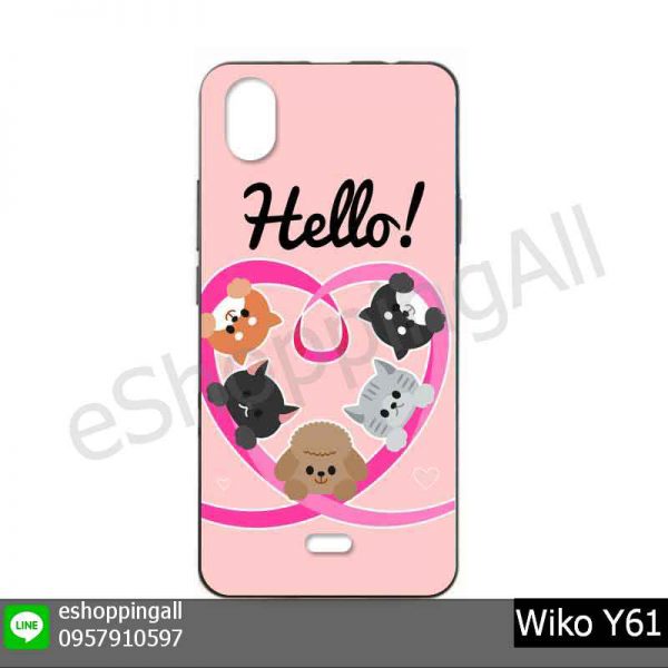 MWI-022A106 Wiko Y61 เคสมือถือวีโก้แบบยางนิ่มพิมพ์ลาย