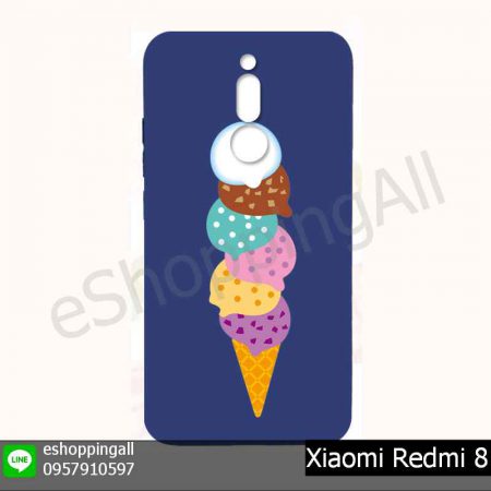 MXI-021A209 Xiaomi Redmi 8 เคสมือถือเสี่ยวมี่ยางนิ่มพิมพ์ลาย
