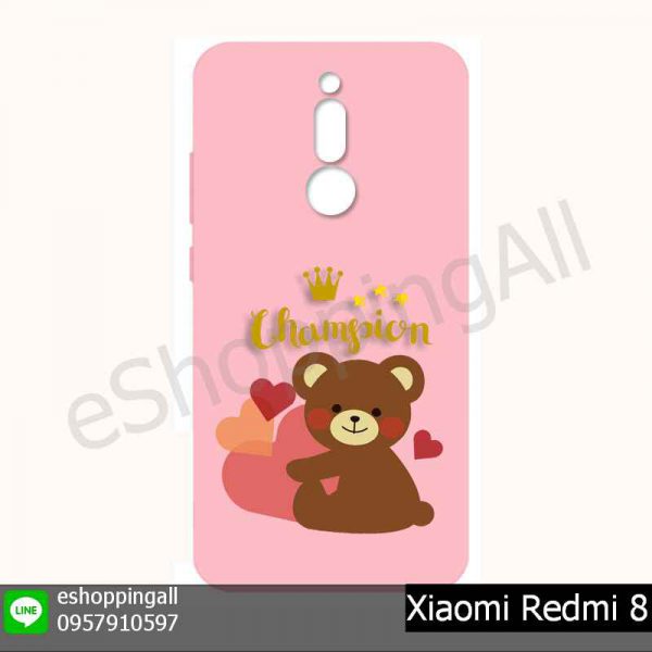 MXI-021A212 Xiaomi Redmi 8 เคสมือถือเสี่ยวมี่ยางนิ่มพิมพ์ลาย