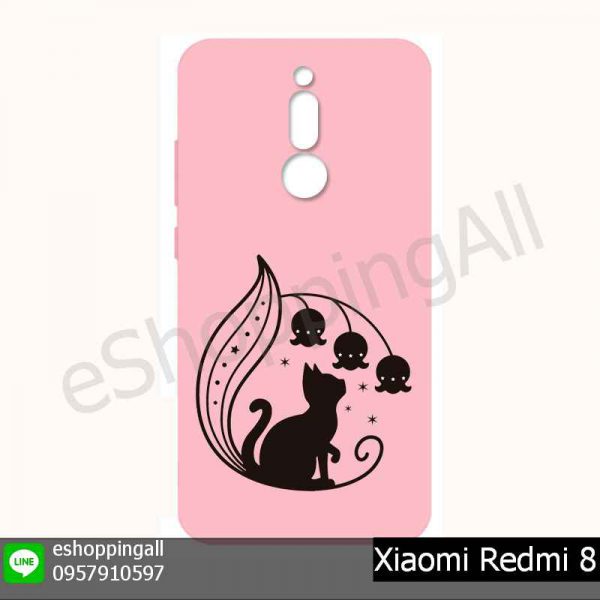 MXI-021A213 Xiaomi Redmi 8 เคสมือถือเสี่ยวมี่ยางนิ่มพิมพ์ลาย