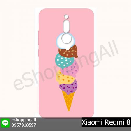 MXI-021A214 Xiaomi Redmi 8 เคสมือถือเสี่ยวมี่ยางนิ่มพิมพ์ลาย