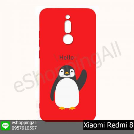 MXI-021A216 Xiaomi Redmi 8 เคสมือถือเสี่ยวมี่ยางนิ่มพิมพ์ลาย
