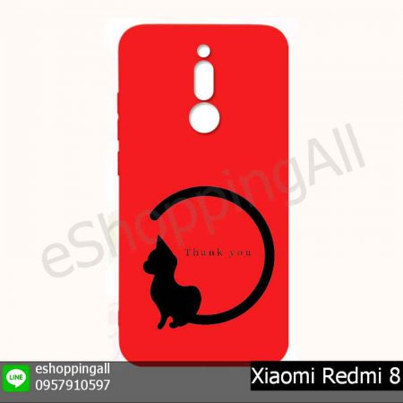 MXI-021A217 Xiaomi Redmi 8 เคสมือถือเสี่ยวมี่ยางนิ่มพิมพ์ลาย
