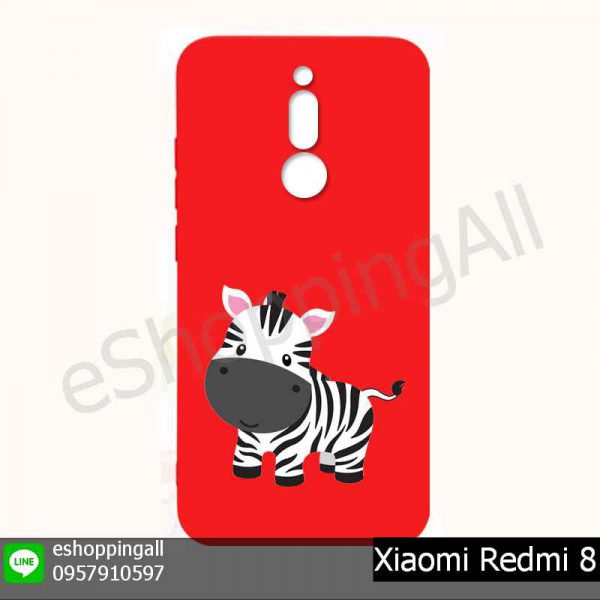 MXI-021A218 Xiaomi Redmi 8 เคสมือถือเสี่ยวมี่ยางนิ่มพิมพ์ลาย