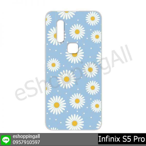 MIN-001A102 Infinix S5 Pro เคสมือถืออินฟินิกซ์ยางนิ่มพิมพ์ลาย