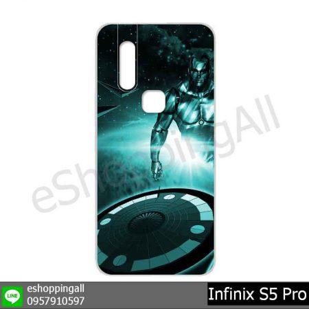 MIN-001A103 Infinix S5 Pro เคสมือถืออินฟินิกซ์ยางนิ่มพิมพ์ลาย